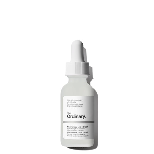 The Ordinary Niacinamide 10% + Zinc 1% | Sérum Facial Anti-Imperfecciones – Control de Sebo, Reducción de Poros y Textura Suave – 30 ml