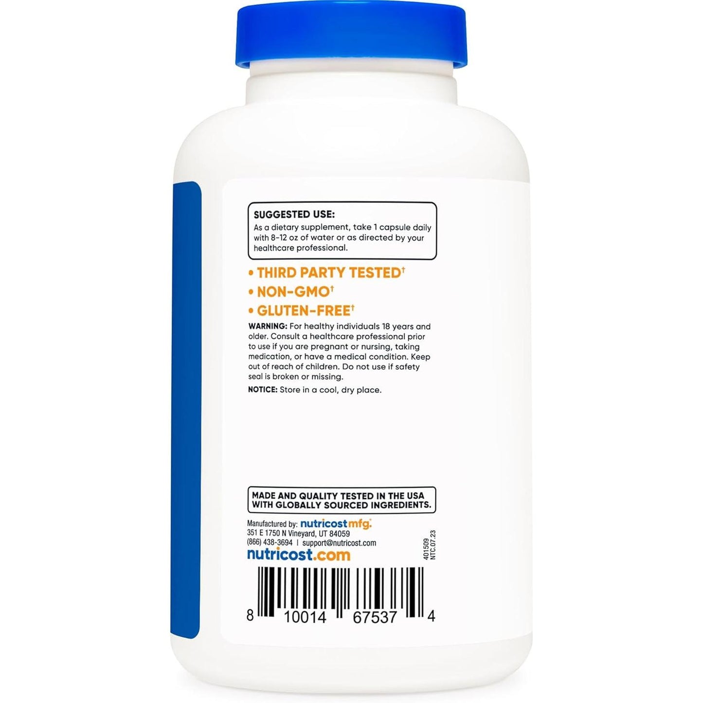 Cardo Mariano 1,000 mg (equivalente) – 240 Cápsulas | Extracto 4:1 (250 mg) | Vegano, Sin OGM, Sin Gluten