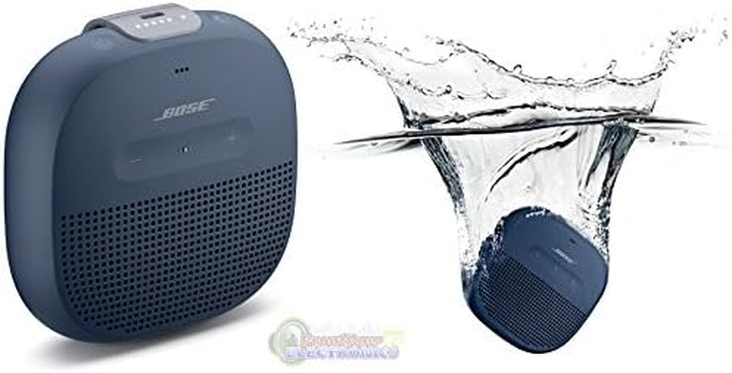 Bose SoundLink Micro – Bocina Bluetooth portátil (impermeable IP67), Midnight Blue