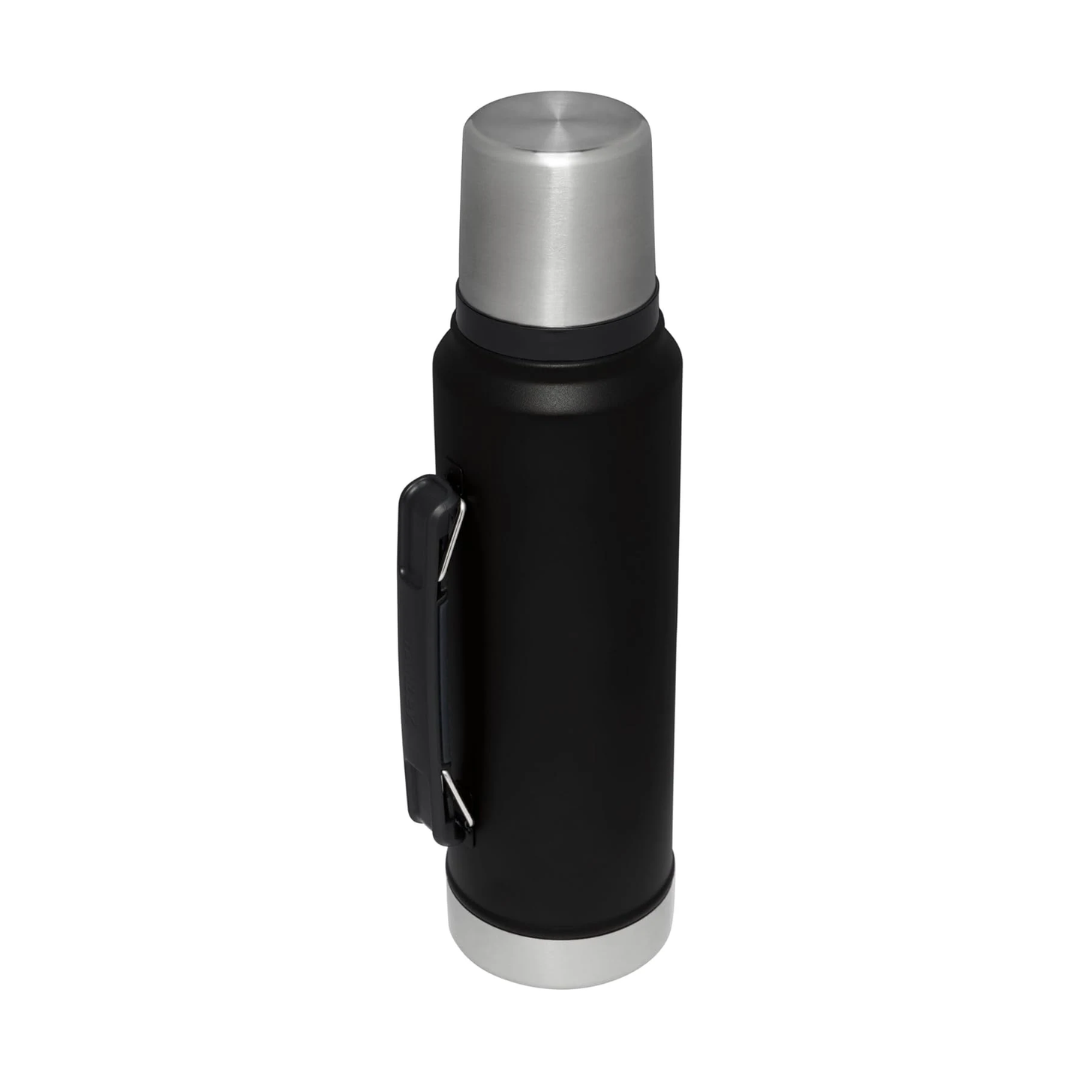 Termo Classic Legendary Botella Térmica 35.2 oz (1.04 ml) – Termo de Acero Inoxidable con Taza 8 oz | Doble Aislación | 24 h Caliente / Frío