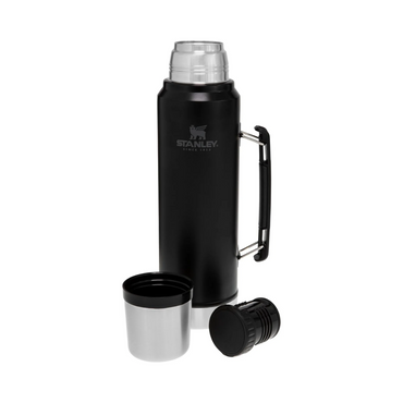 Termo Classic Legendary Botella Térmica 35.2 oz (1.04 ml) – Termo de Acero Inoxidable con Taza 8 oz | Doble Aislación | 24 h Caliente / Frío