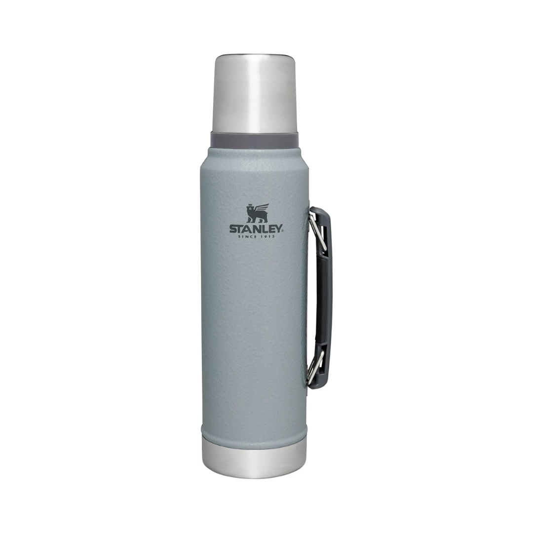 Termo Classic Legendary Botella Térmica 35.2 oz (1.04 ml) – Termo de Acero Inoxidable con Taza 8 oz | Doble Aislación | 24 h Caliente / Frío