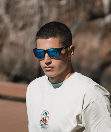 Lentes de Sol Cuadrados Polarizados Unisex, Marco TR90 Ultraliviano, Protección UV400 para Hombres y Mujeres