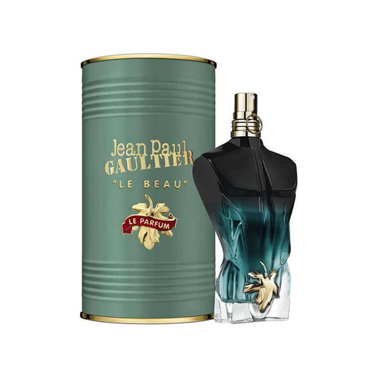 Jean Paul Gaultier Le Beau Eau de Parfum Intense Hombre | Perfume Masculino 75 ml (2.5 oz) – Fragancia Oriental Amaderada con Vainilla, Ámbar y Coco