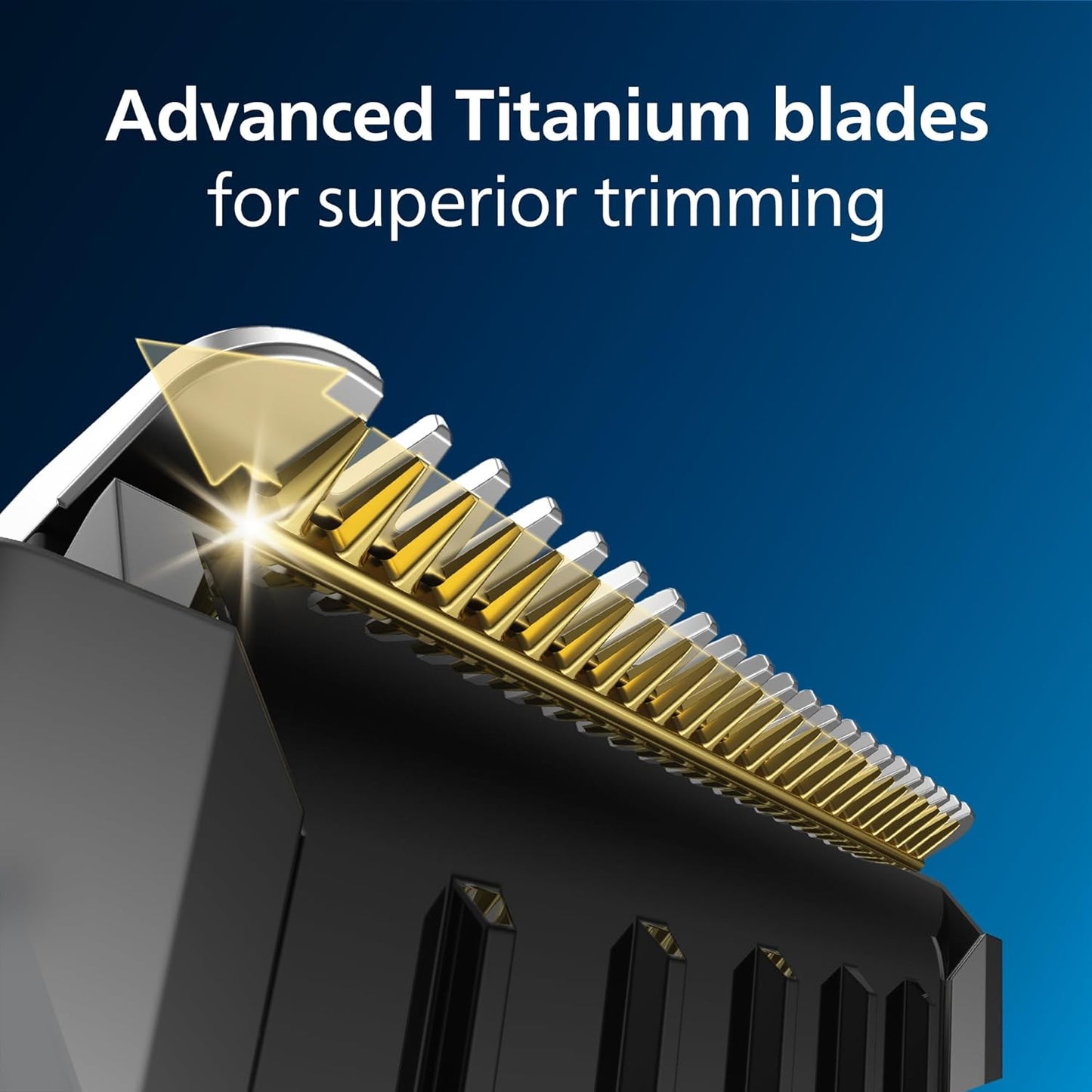 Philips Multigroom Series 5000 (MG5970/49) | 18 en 1 para Barba, Cabello, Cuerpo, Nariz y Oídos – Cuchillas de Titanio | Sin Aceite | Estuche de viaje