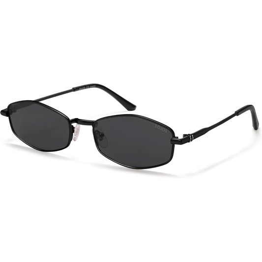 Lentes de Sol Hexagonales Polarizados SOJOS SJ1259, Retro Unisex Estilo Irregular, Protección UV400 para Hombre y Mujer