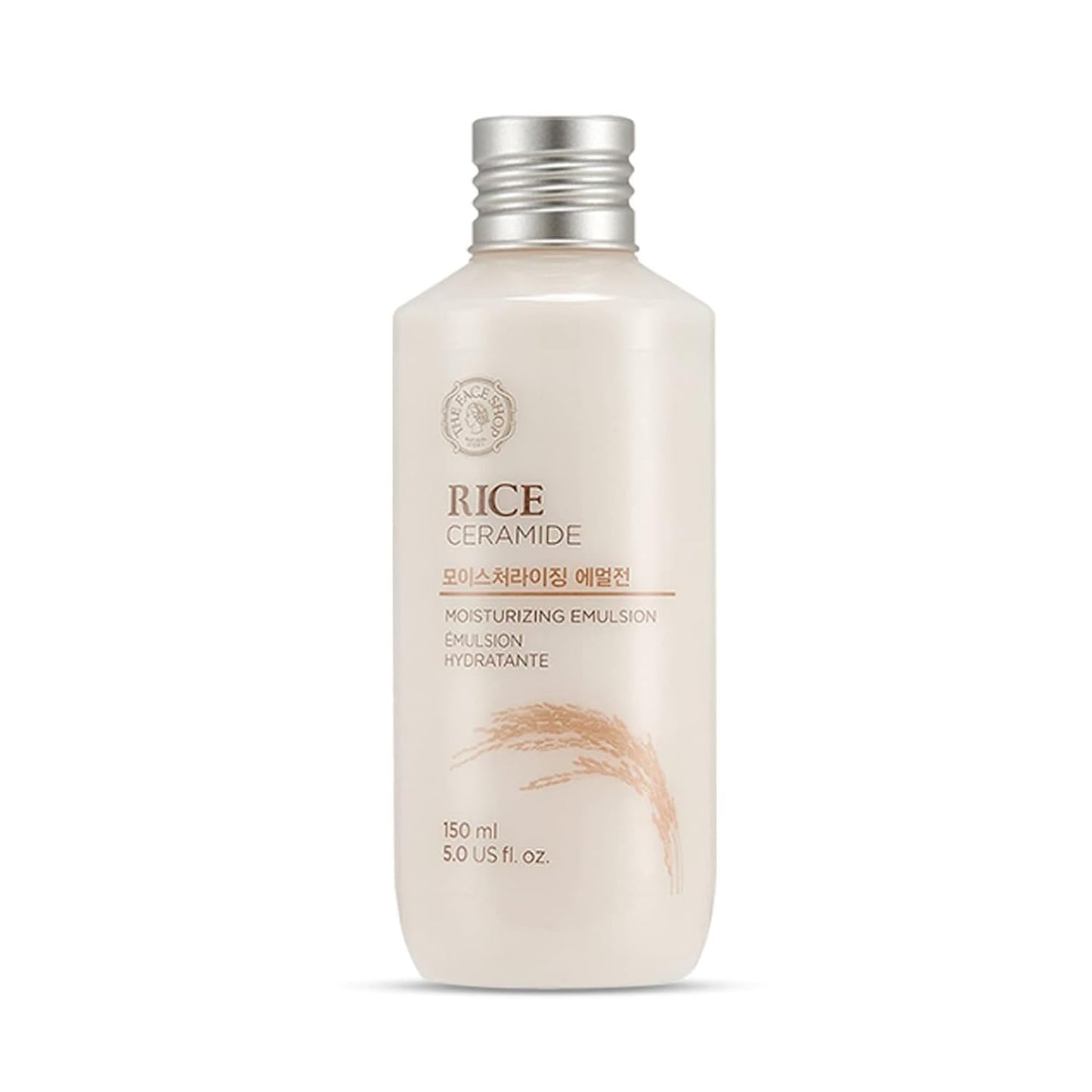 Emulsión hidratante de ceramida de arroz | Emulsión suave para barrera protectora iluminadora de la piel |