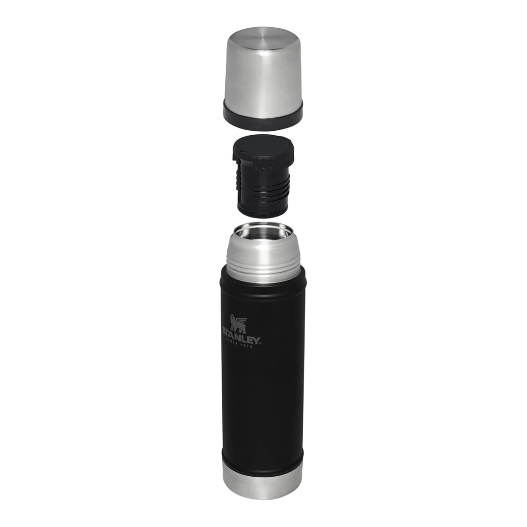 Stanley Classic Legendary Botella Térmica 20 oz (591 ml) – Termo de Acero Inoxidable con Tapa Taza | Mantiene Bebidas Calientes 20h o Frías 24h