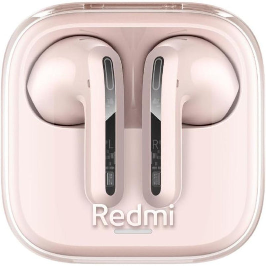 Redmi Buds 6 Active (Versión Global) – Rosa Auriculares inalámbricos Bluetooth 5.4 | 30 h de batería | Doble micrófono con ENC para llamadas | Driver 14.2 mm | 5 modos EQ | IPX4