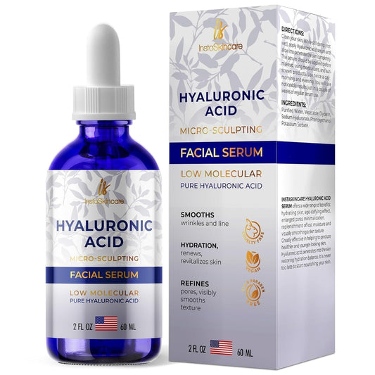 Ácido Hialurónico Serum 2 Oz 60ml – Hidratación Profunda para Rostro y Labios