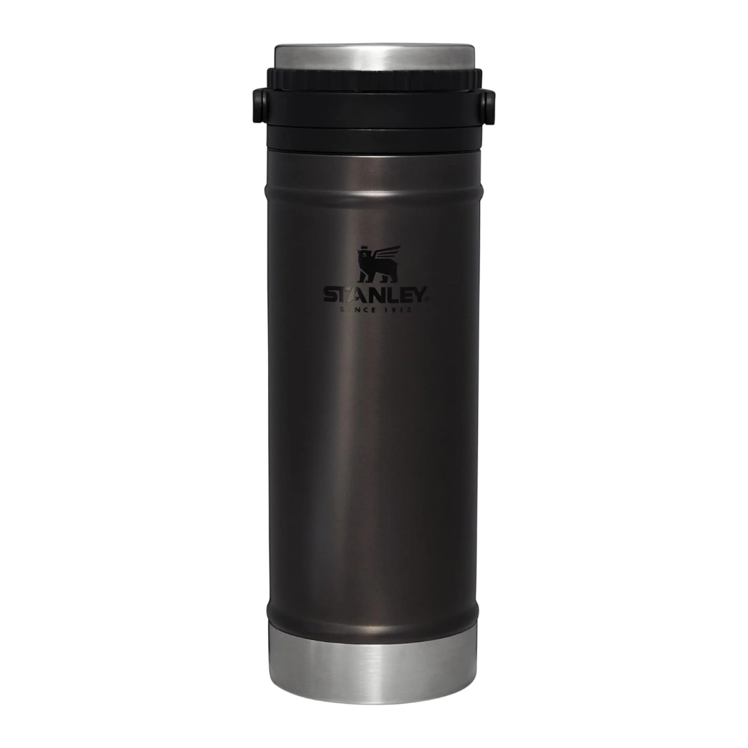 Stanley Travel Mug con Prensa Francesa Integrada 16 oz (473 ml) – Café en 5 minutos | Taza térmica con tapa hermética | Acero inoxidable aislado