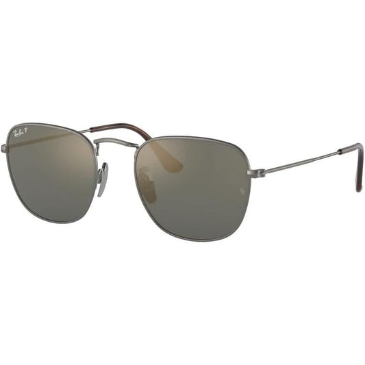 Ray-Ban RB8157 Frank Titanium – Gafas de Sol Cuadradas para Hombre