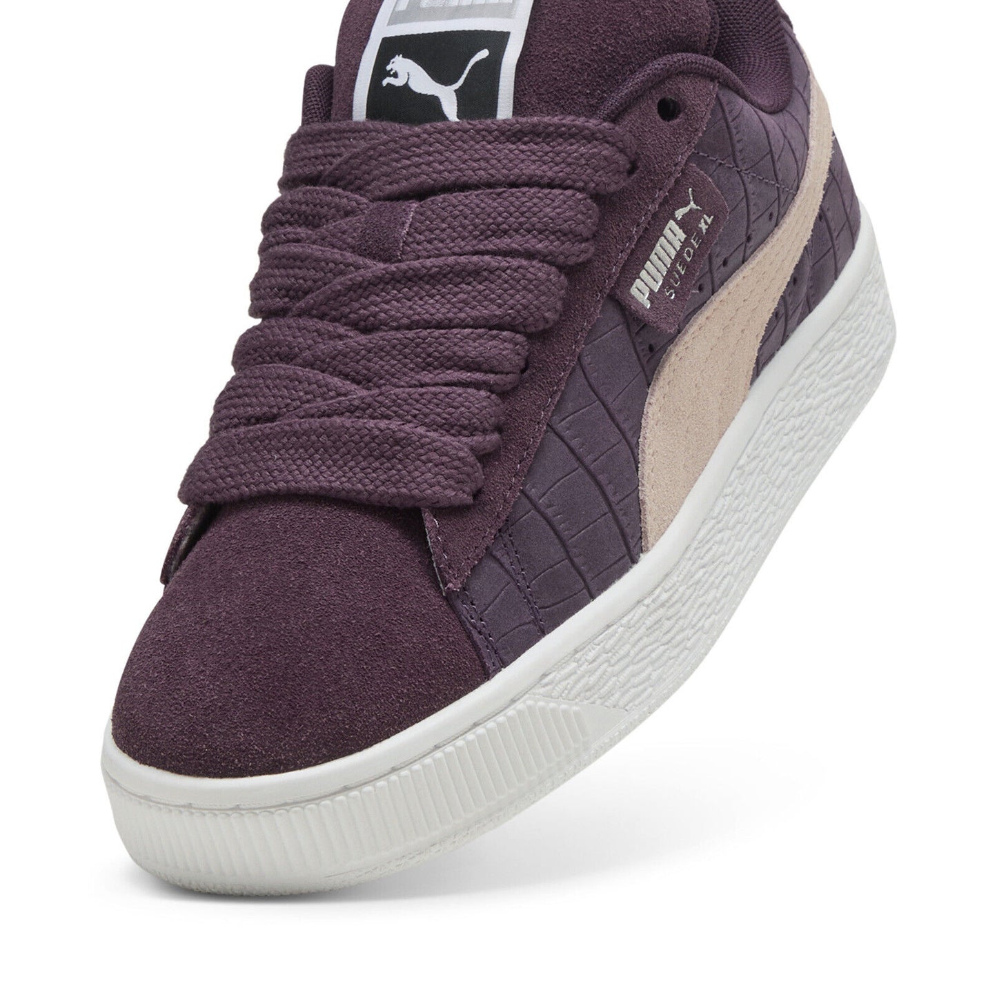 Puma Suede XL Elevated 39967201 Womens Burgundy Lifestyle Sneakers Shoes