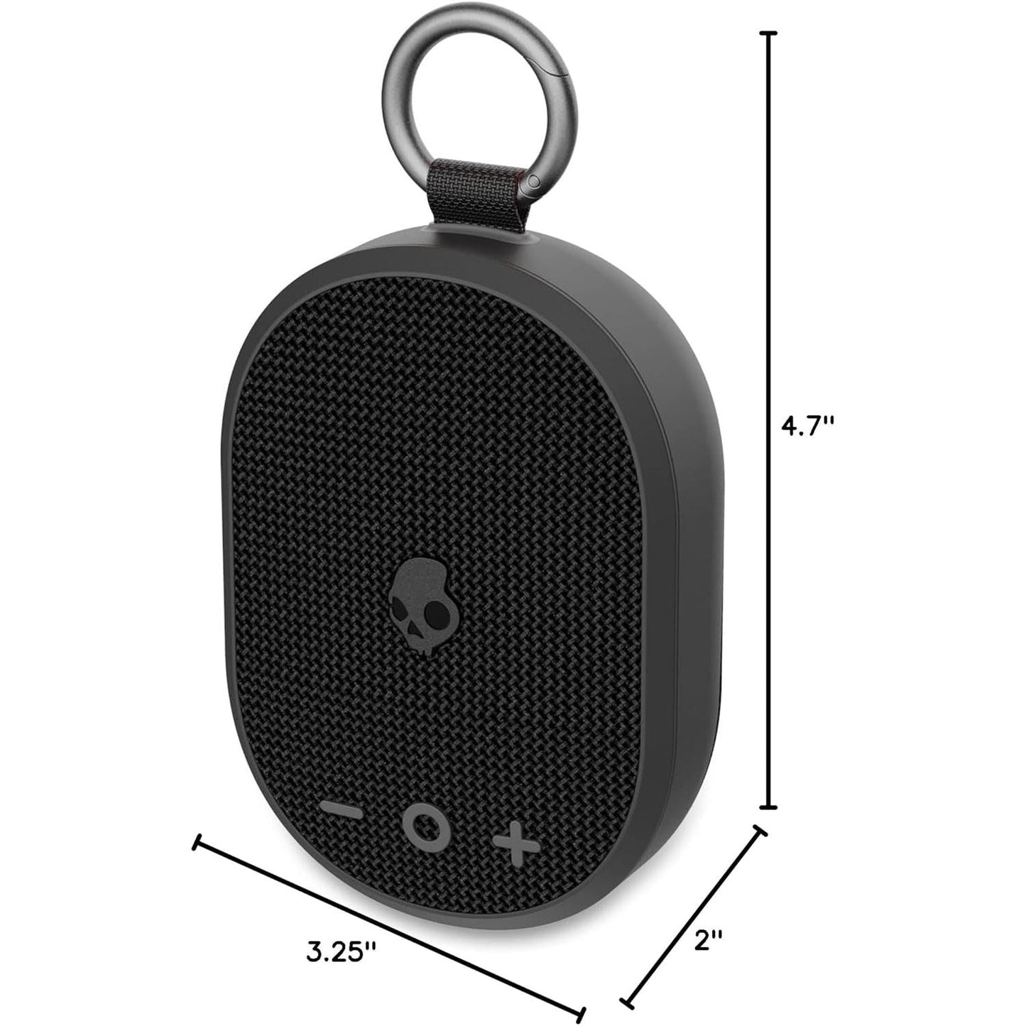 Kilo Wireless Bluetooth Speaker - IPX7 Waterproof Mini Bluetooth Speaker with 24 Hour Battery, Downward Firing Passive Radiator, and True Wireless Pairing - Perfect for Outdoor