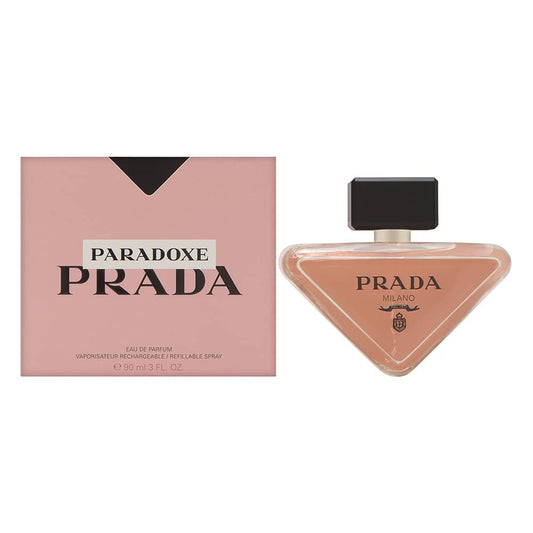 Prada Paradoxe Eau de Parfum Recargable para Mujer, 3.0 oz (90 ml) – Ámbar Floral