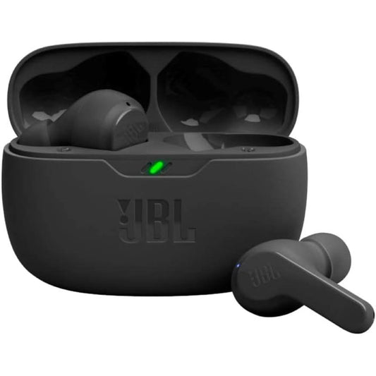 JBL Vibe Beam – Auriculares inalámbricos True Wireless con sonido JBL Deep Bass, Bluetooth 5.2, resistencia al agua y polvo, llamadas manos libres con VoiceAware, hasta 32 hs de batería