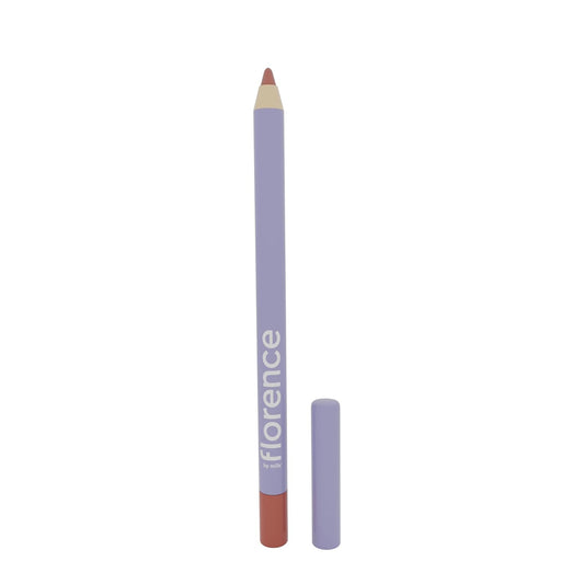 Florence by Mills Mark My Words | Lip Liner Rosa Poised – Delineador Labial Cremoso, Larga Duración y Antiborrado – 1.2 g