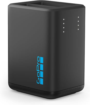 GoPro Dual Battery Charger + 2 Enduro Rechargeable Batteries (HERO13 Black) - Accesorio Oficial