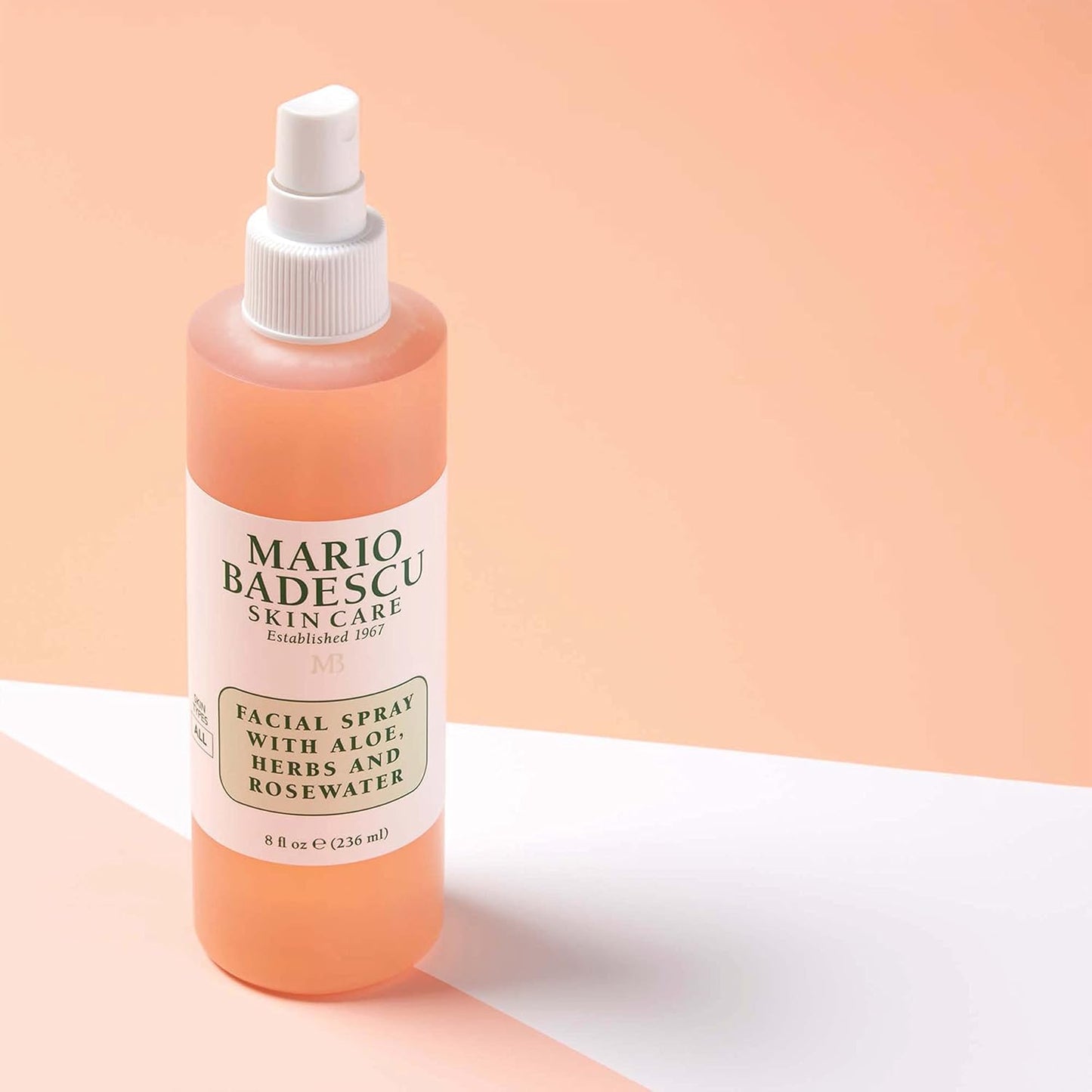 Bruma Facial con Aloe, Hierbas & Agua de Rosas | Hidrata, Reaviva el Brillo y Ayuda a Clarificar | Acabado “Dewy” | Apta para Todo Tipo de Piel