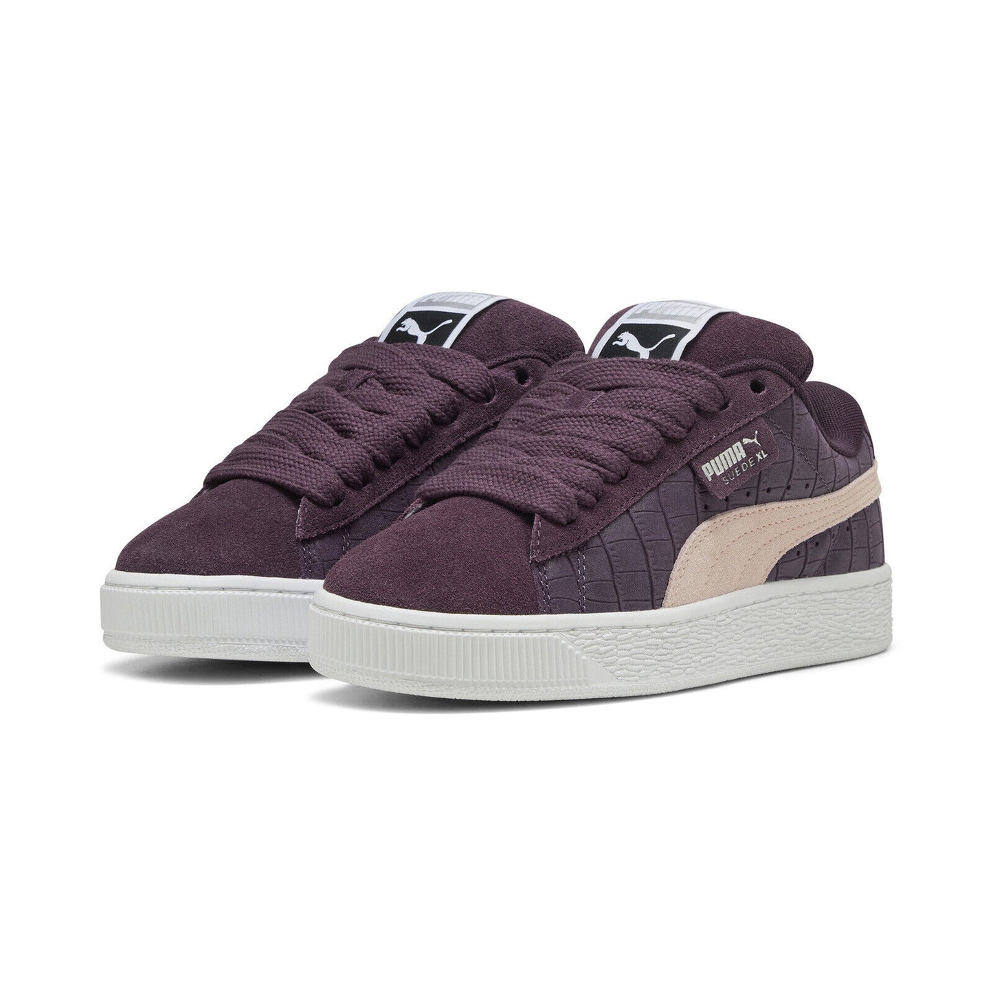 Puma Suede XL Elevated 39967201 Womens Burgundy Lifestyle Sneakers Shoes