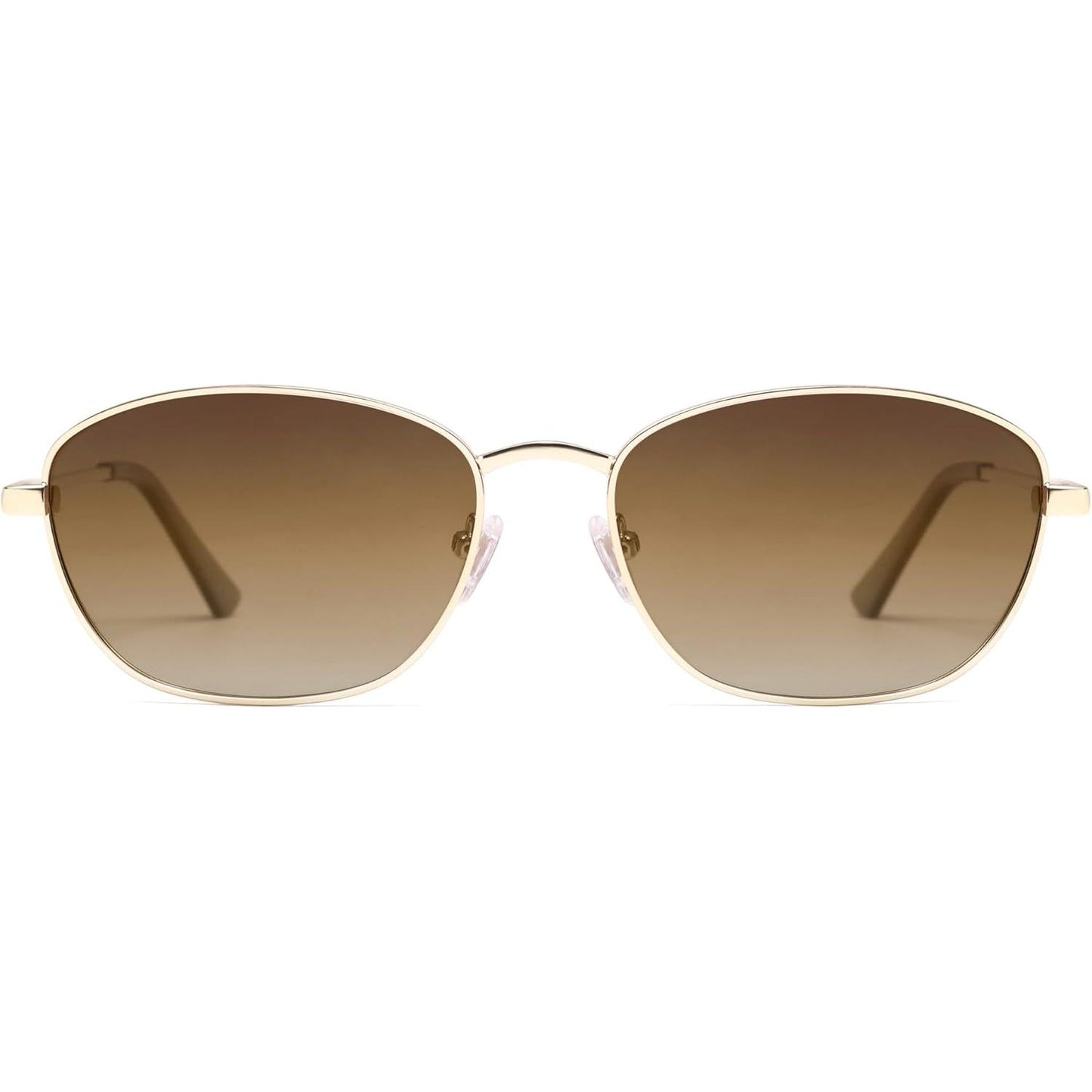 Lentes de Sol Retro Ovalados Polarizados SOJOS SJ1245, Estilo Vintage 90s Unisex, Protección UV400
