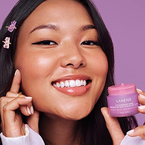 Lip Sleeping Mask | Mascarilla Nocturna de Labios – Nutre e Hidrata | Con Vitamina C, Manteca de Murumuru y Karité, Antioxidantes | Para Labios Secos y con Pieles