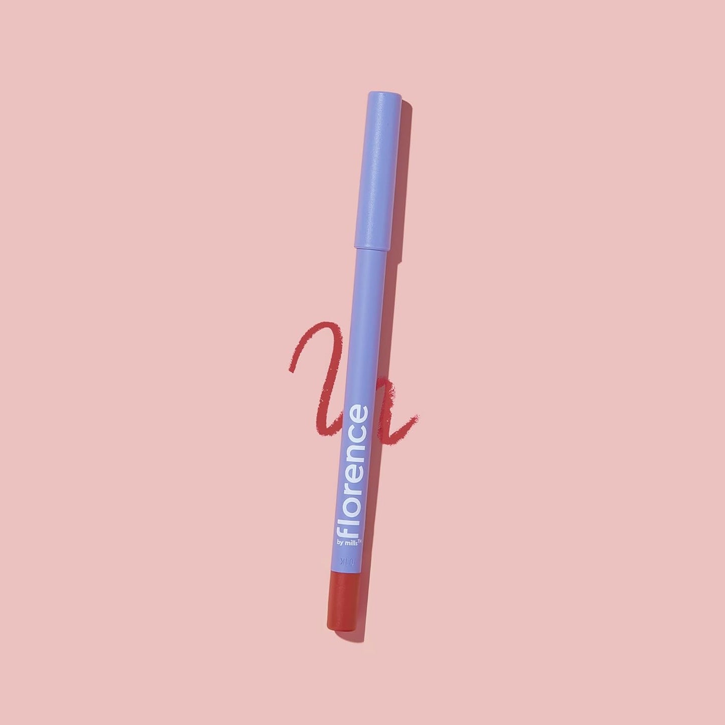 Florence by Mills Mark My Words | Lip Liner Rosa Poised – Delineador Labial Cremoso, Larga Duración y Antiborrado – 1.2 g