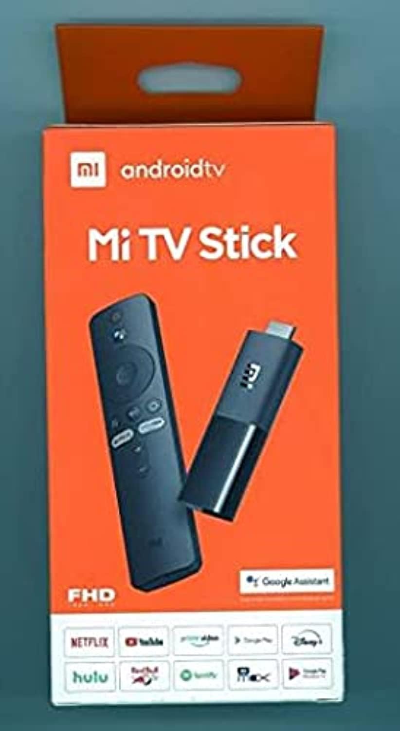 Mi TV Stick 1080P HDR – Android TV 9.0, 1GB RAM + 8GB ROM, Chromecast Integrado, Control por Voz, Streaming Portátil con Bluetooth Remote