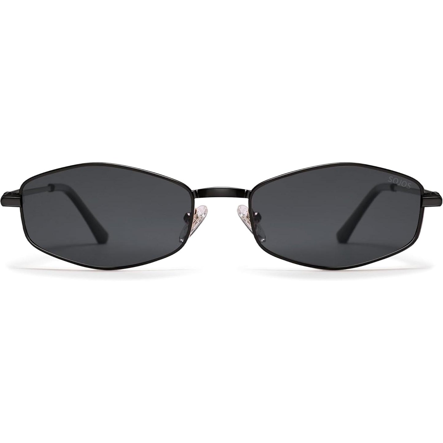 Lentes de Sol Hexagonales Polarizados SOJOS SJ1259, Retro Unisex Estilo Irregular, Protección UV400 para Hombre y Mujer