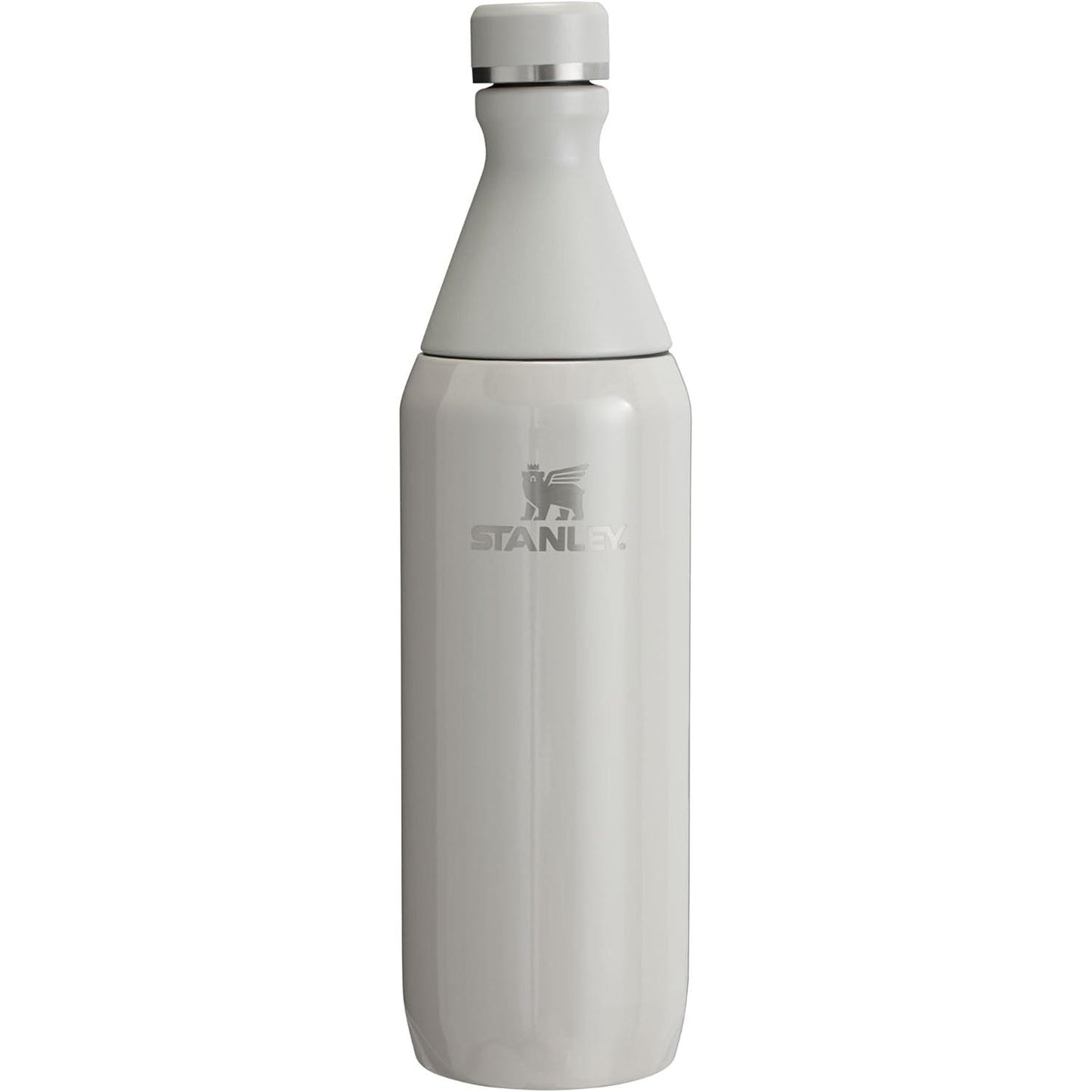 All Day Slim Bottle 20 Oz | Leakproof Twist on Lid | Slim Design for Travel and Gym | Insulated Stainless Steel Water Bottle | Bpa-Free | Pomelo Gloss