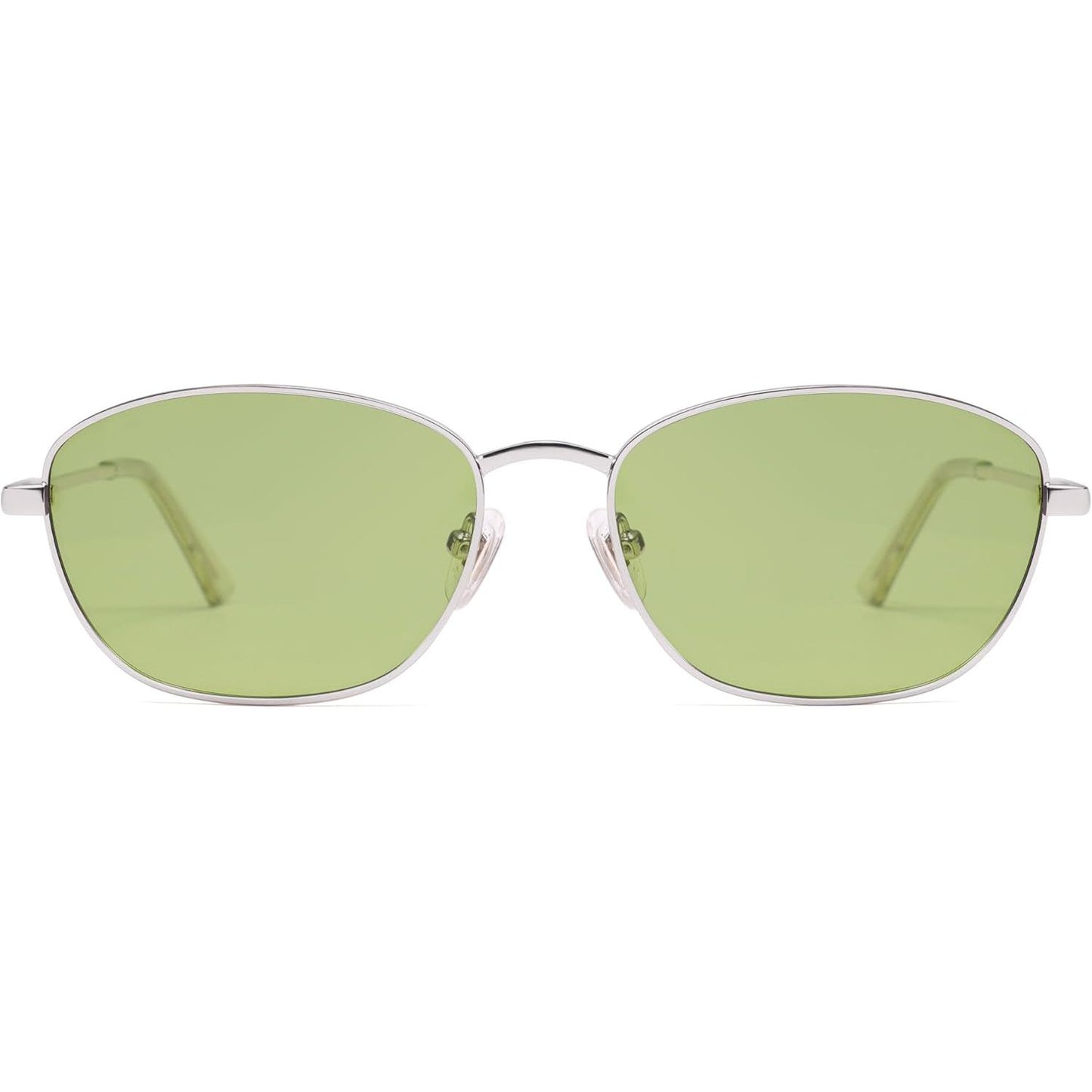 Lentes de Sol Retro Ovalados Polarizados SOJOS SJ1245, Estilo Vintage 90s Unisex, Protección UV400