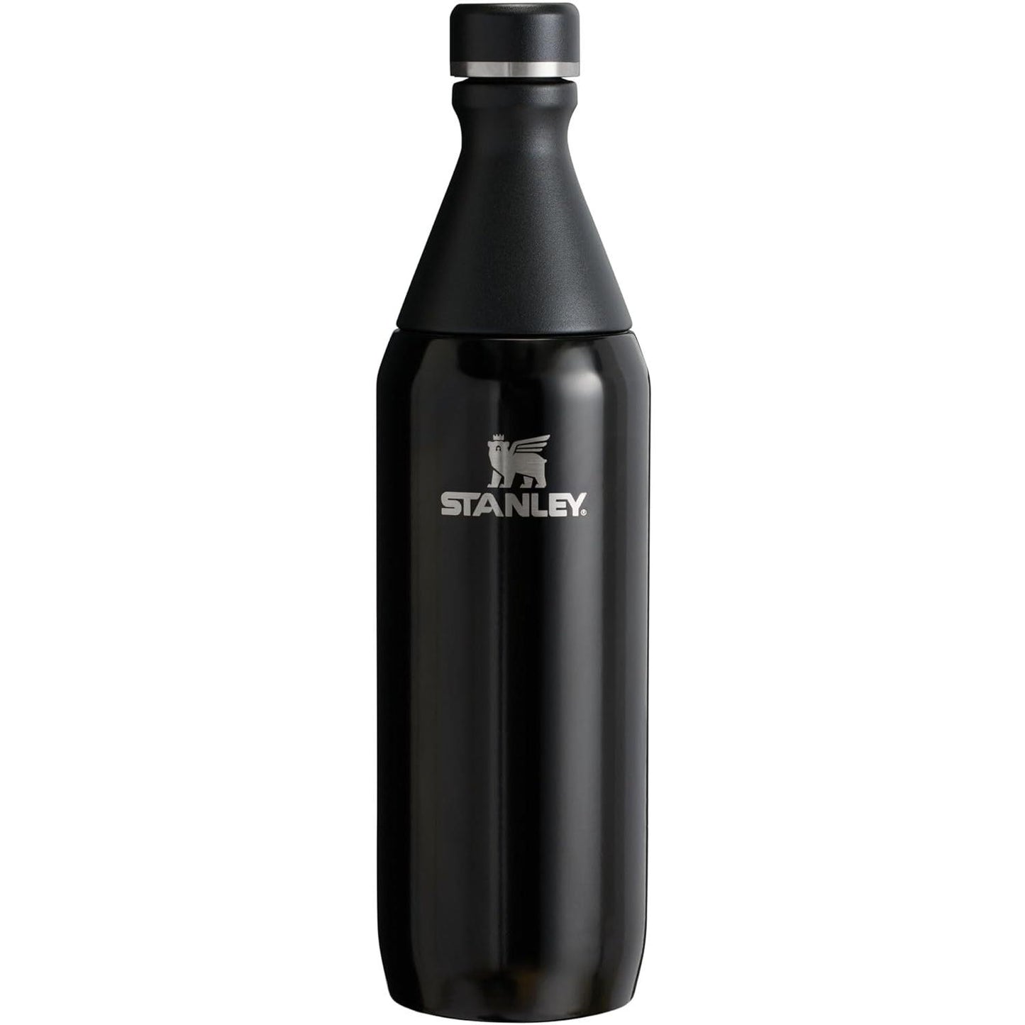All Day Slim Bottle 20 Oz | Leakproof Twist on Lid | Slim Design for Travel and Gym | Insulated Stainless Steel Water Bottle | Bpa-Free | Pomelo Gloss