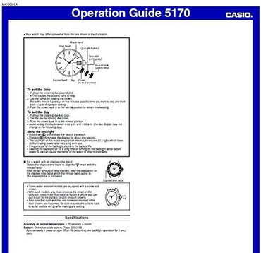 FT500WC Series | Men'S Analog Watch | 100 Meter Water Resistance | LED Light | Date Display | Leather/Cloth Band | Regular Time Keeping (HR, Min, SEC, PM, Date, Day) | 3 Year Battery