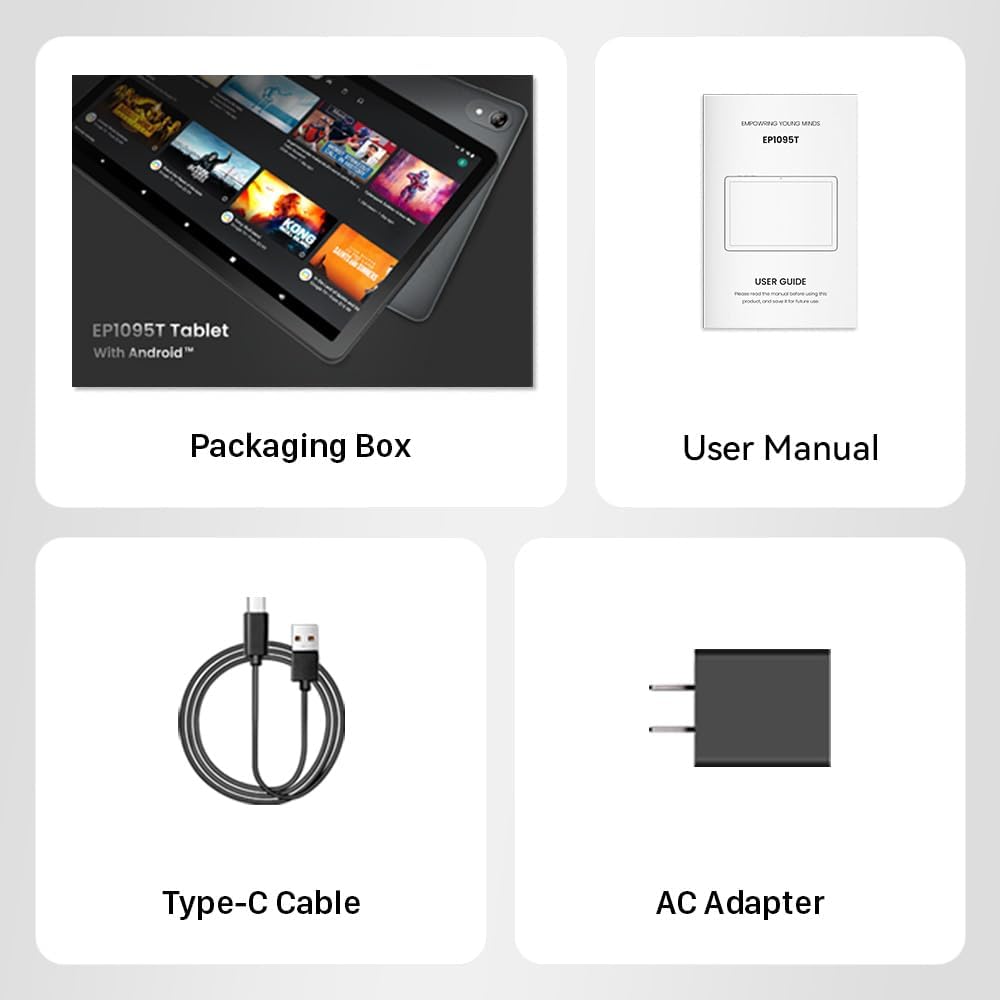 Tablet 11" Android 15 (2025) – Octa-Core 8GB+128GB, Expansión 1TB, Pantalla IPS HD, Batería 7000mAh, WiFi 6 & BT 5.0 – Certificada GMS