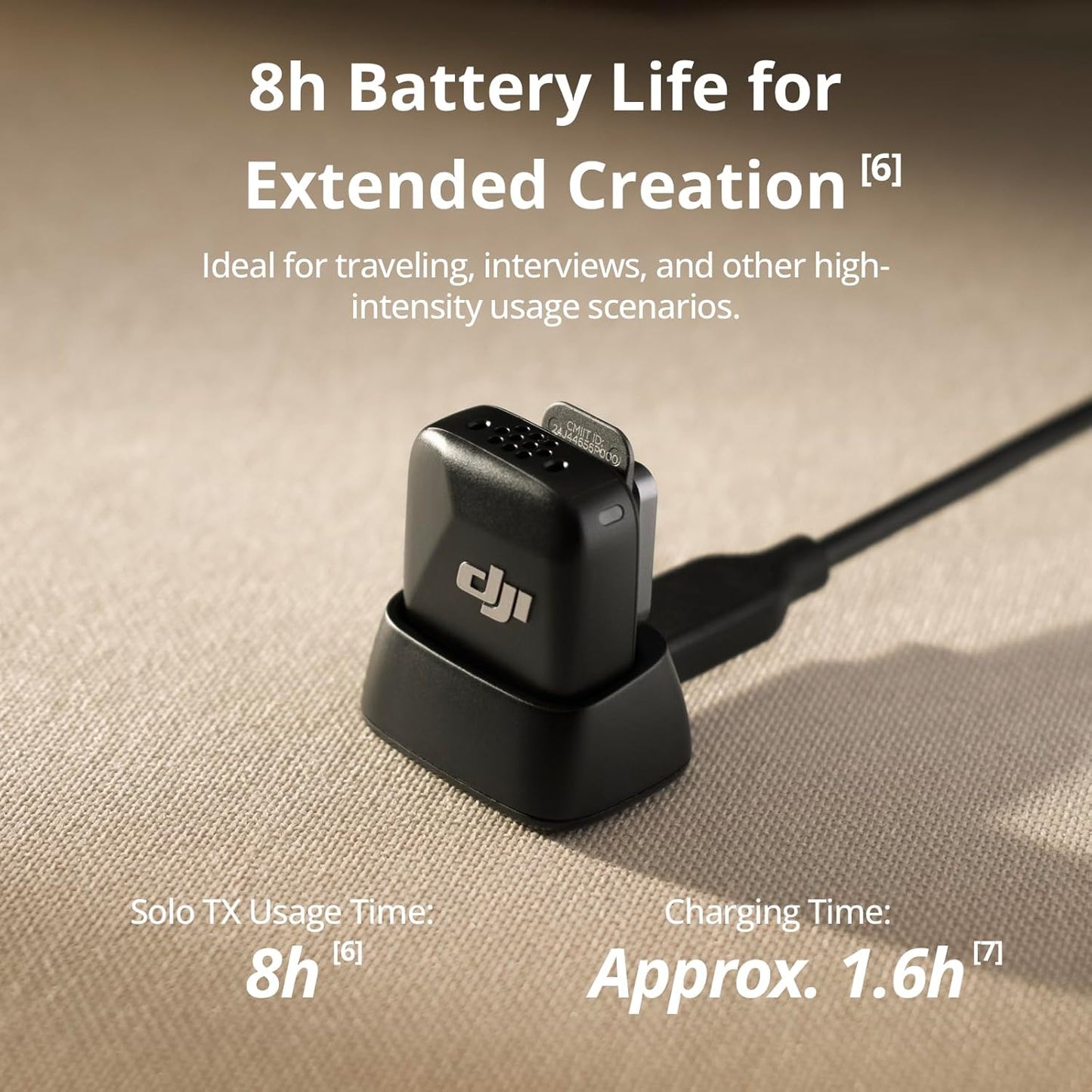 Micrófono Inalámbrico DJI Mic Mini – Ultraliviano con Cancelación de Ruido