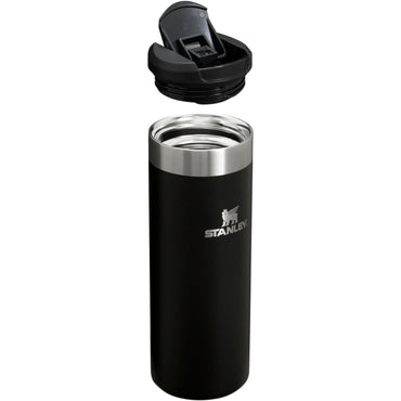 Aerolight Transit Bottle 16 Oz | Locking Drink through Lid | Leak Resistant Water Bottle or Coffee Travel Mug | Lightweight Insulated Stainless Steel | Bpa-Free | Black