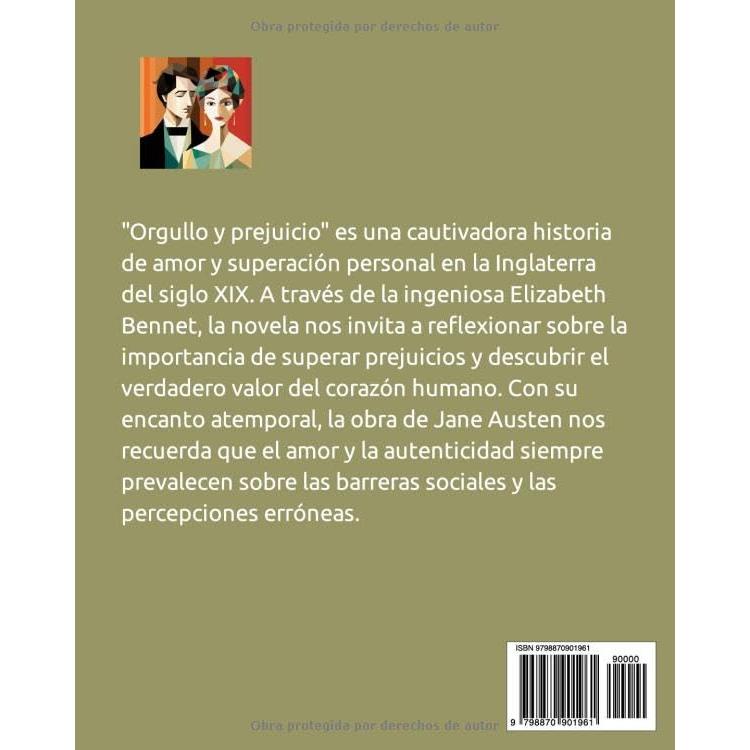 Orgullo y Prejuicio (Edición en Español) | Jane Austen – Romance Clásico del Siglo XIX