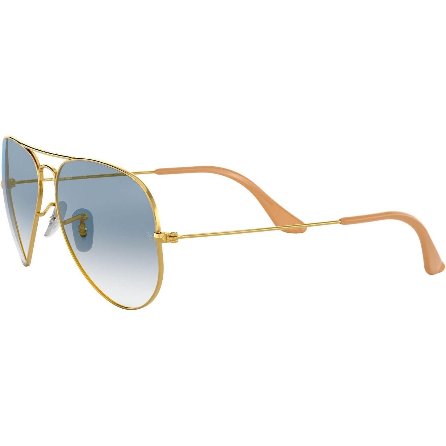 Ray-Ban RB3025 Classic Aviator – Gafas de Sol Unisex 62 mm Gold / Clear Gradient Blue