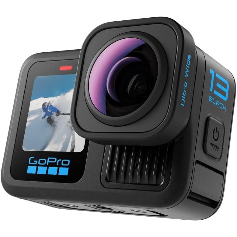 GoPro Ultra Wide Lens Mod (HERO13 Black) – Lente oficial de gran angular ultra amplio para cámara GoPro HERO13 Black
