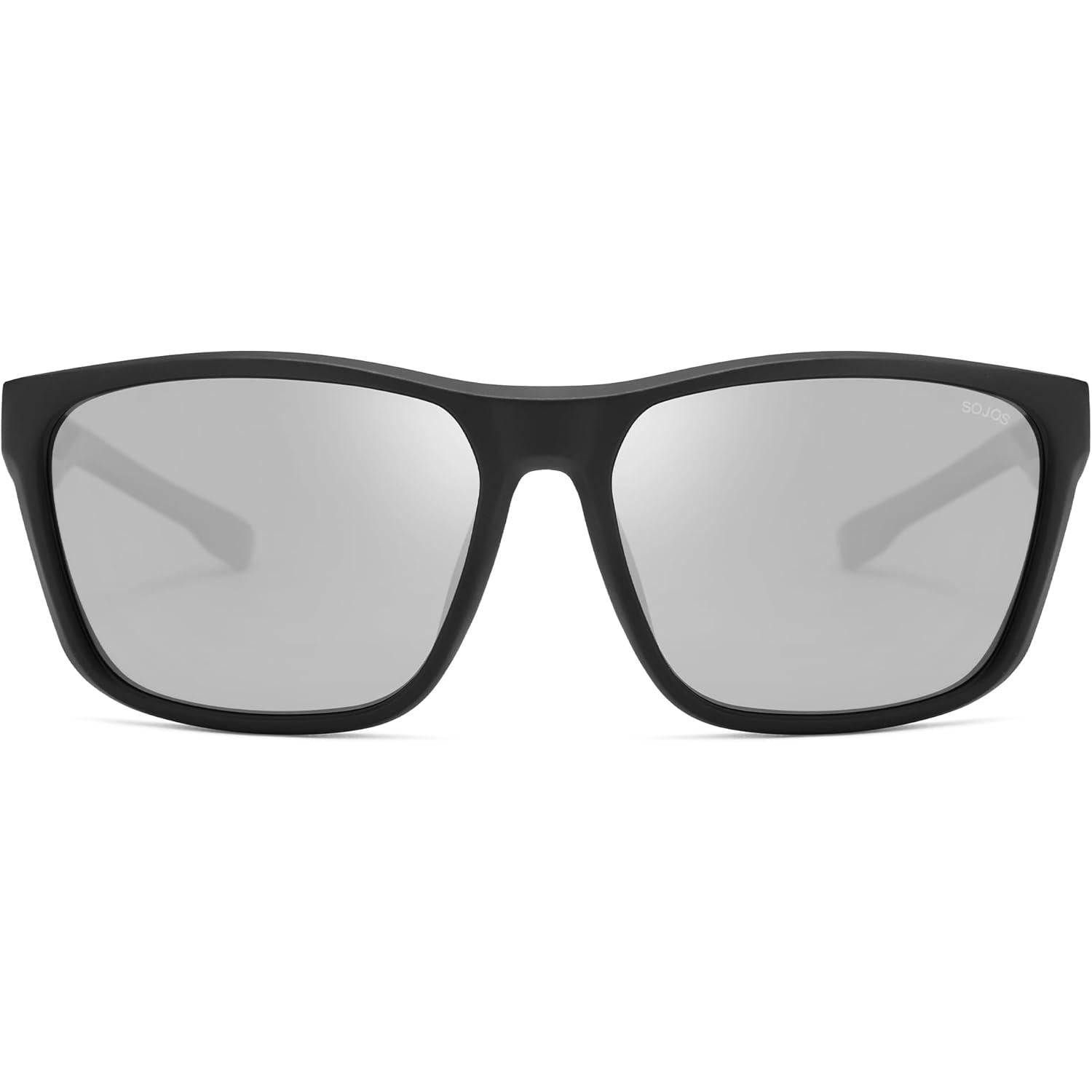 Lentes de Sol Cuadrados Polarizados Unisex, Marco TR90 Ultraliviano, Protección UV400 para Hombres y Mujeres