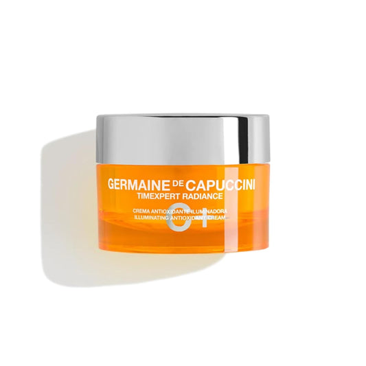Germaine de Capuccini Timexpert Radiance C+ | Crema Facial con Vitamina C | Antioxidante Iluminadora | Hidratante Anti-Edad para Arrugas y Efecto Glow | 50 ml