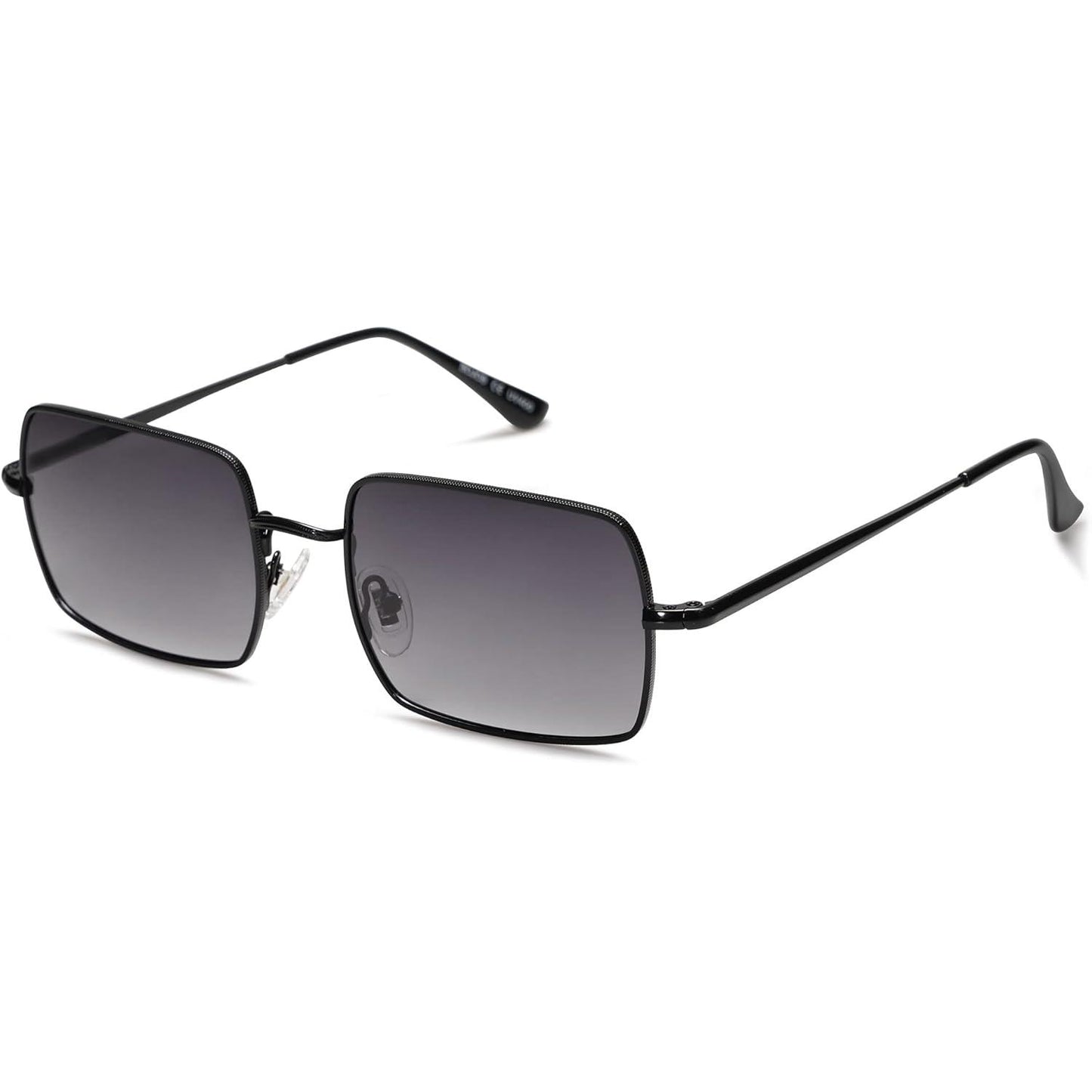 Lentes de Sol Polarizados SOJOS SJ1168, Rectangulares Poligonales Retro Vintage, Unisex UV400 para Hombres y Mujeres