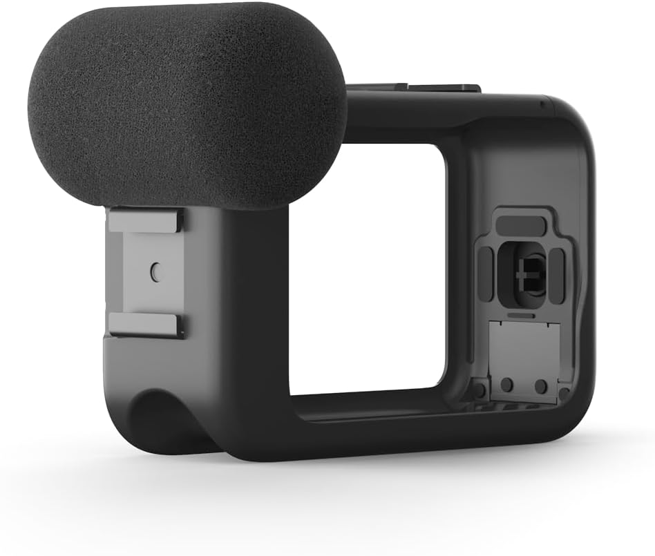GoPro Media Mod – Accesorio oficial para GoPro HERO13 Black, HERO12 Black, HERO11 Black, HERO10 Black y HERO9 Black