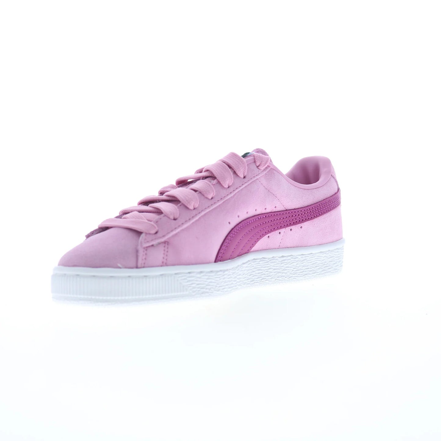Puma Suede Classic 40077512 Womens Pink Suede Lifestyle Sneakers Shoes