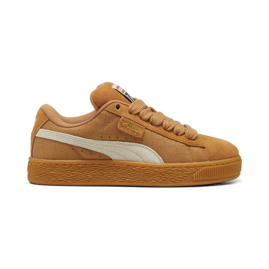 Puma Suede XL Elevated 39967202 Womens Orange Suede Lifestyle Sneakers Shoes