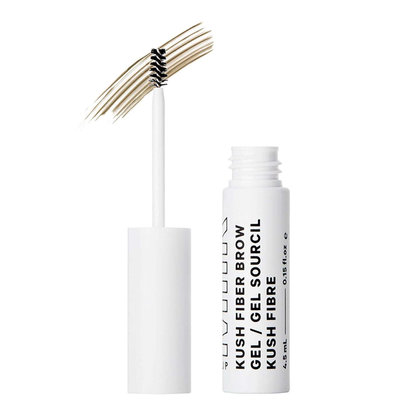 Milk Makeup KUSH Fiber Brow Gel | Gel Tintado con Fibras para Cejas Más Llenas y Naturales | Acondicionador, Vegano y Cruelty-Free