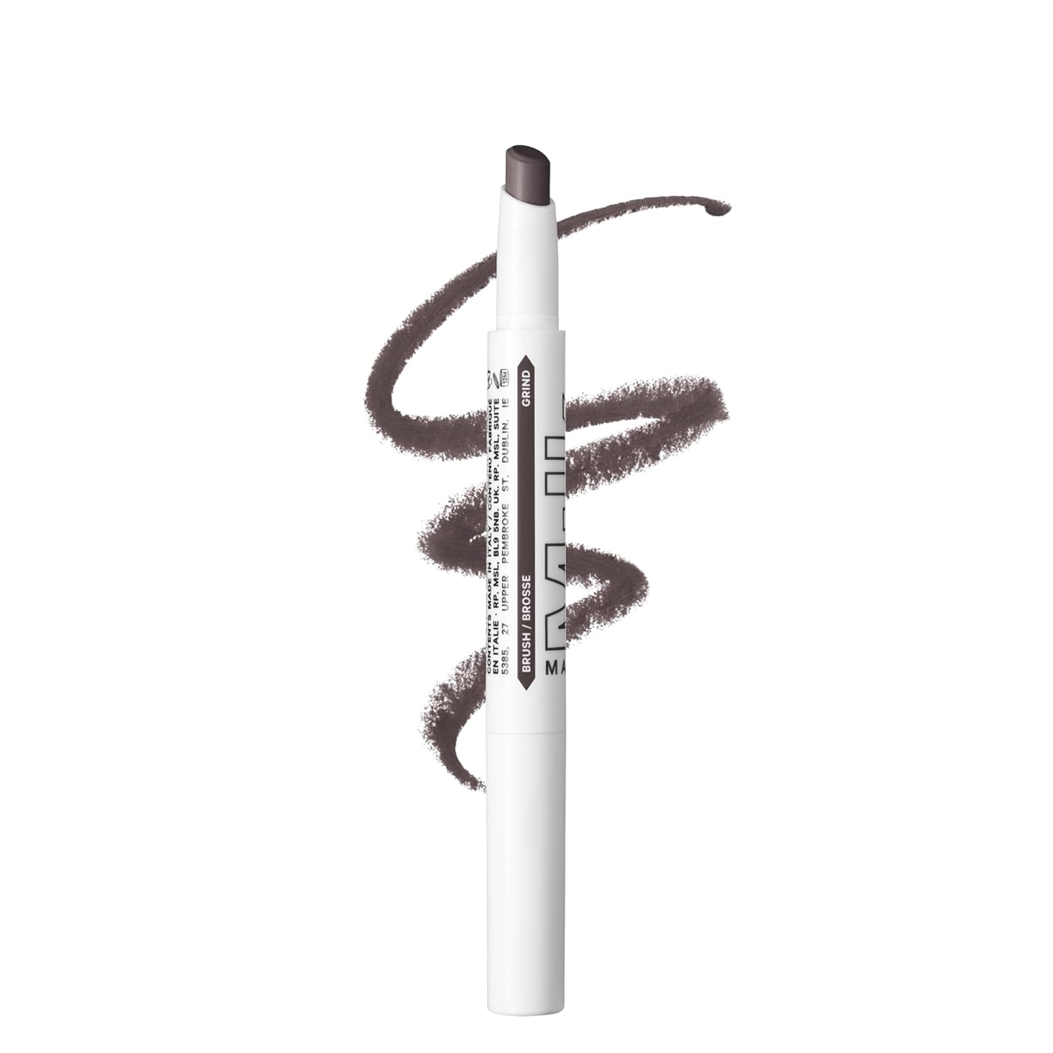 Milk Makeup KUSH Brow Shadow Stick | Lápiz Sombra para Cejas | Rellena, Define y Da Volumen Suave hasta 12 hs | Fórmula Waterproof, Vegana y Cruelty-Free