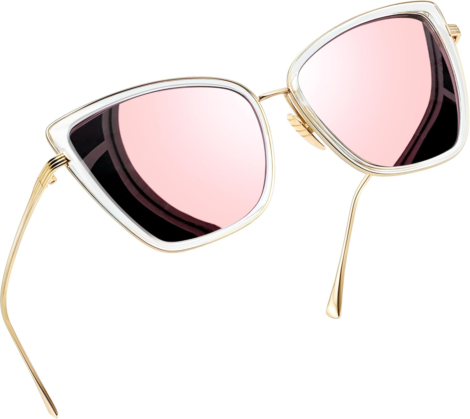 Joopin Anteojos de Sol Mujer Oversize Estilo Cat Eye | Polarizados UV400 | Lentes de Moda