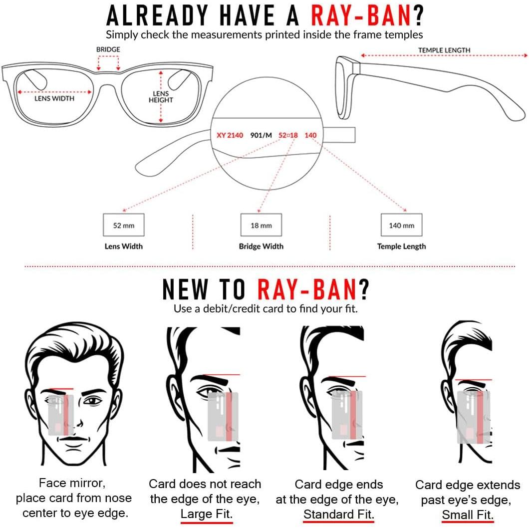 Ray-Ban Wayfarer Square Sunglasses – Gafas de Sol Icónicas