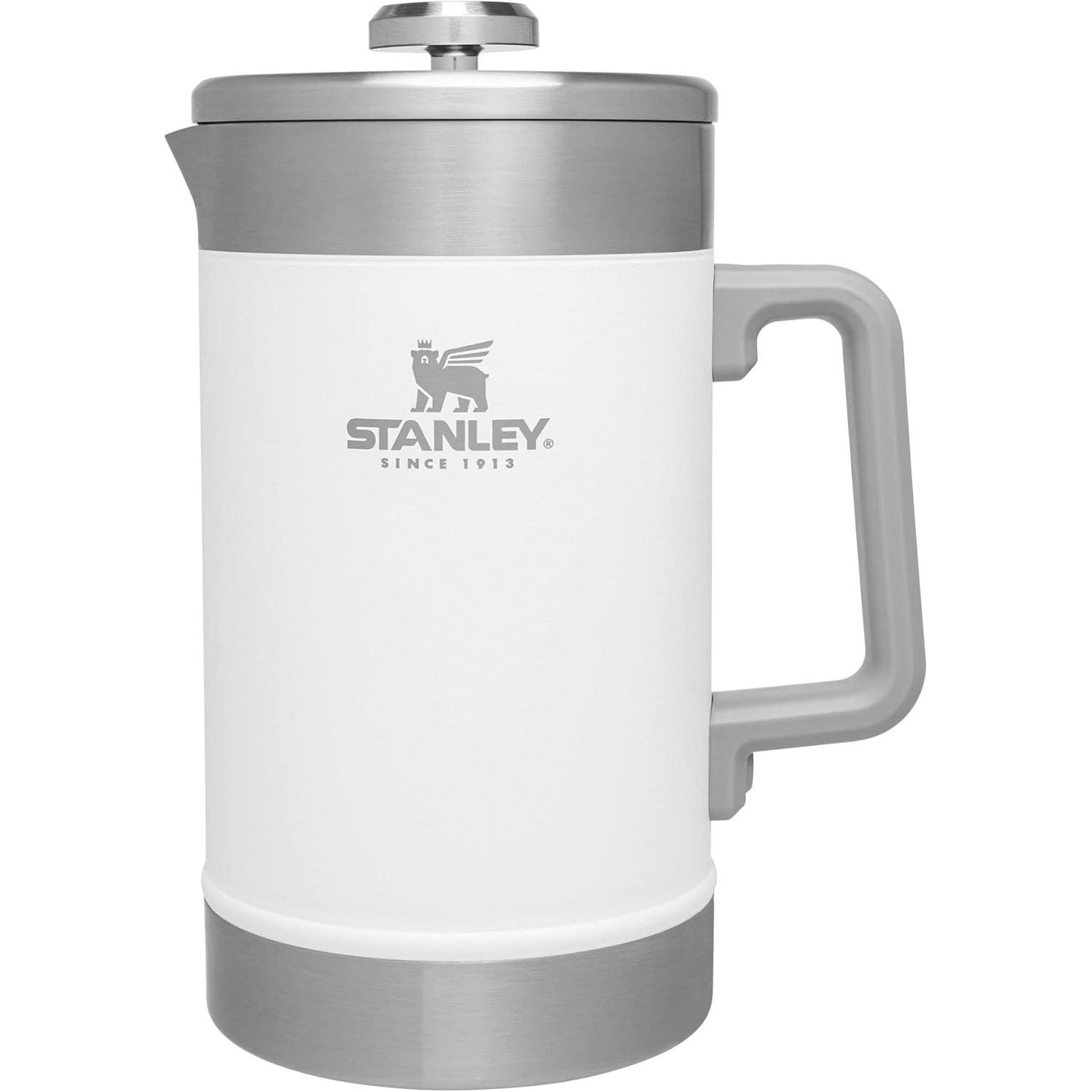 Classic Stay-Hot French Press Coffee Maker 48 Oz | 5 Minute Brew, 4 Hours Hot | Mesh Filter for Coffee Grounds | Insulated Stainless Steel French Press | Bpa-Free | Hammertone Green